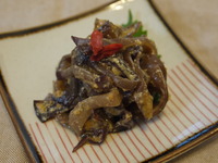 生きくらげの変わり味噌和え