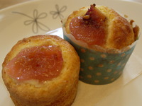 いちじくのシロップ煮＆マフィン