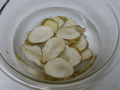 菊芋のインド風ソテー