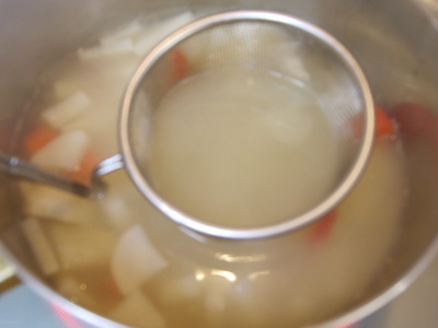 具だくさんのお雑煮～白味噌仕立て～