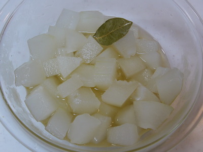 冬瓜の甘酢漬け