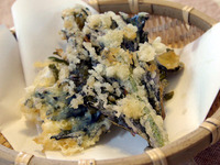 クッキングレシピ「からし菜の天ぷら」更新