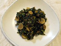 クッキングレシピ「[常備菜] 大根葉の味噌炒め」更新