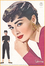 「麗しのサブリナ」1954初公開　東宝関西支社版パンフレット