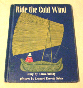 絵本 Leonard Everett Fisher : Ride the Cold Wind