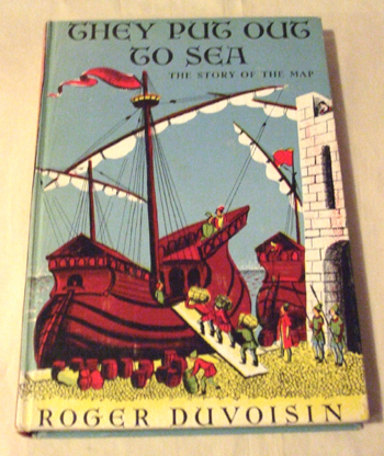 絵本 Roger Duvoisin : THEY PUT OUT TO SEA