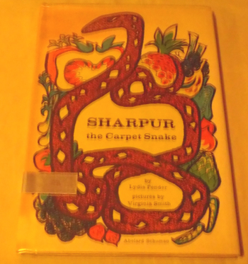 絵本 Virginia Smith : SHARPUR the Carpet Snake