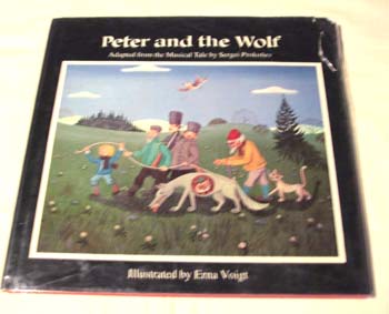 絵本 Erna Voigt : Peter and wolf