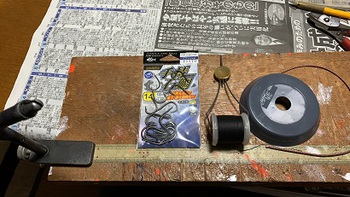 コブダイ釣り用仕掛け作り