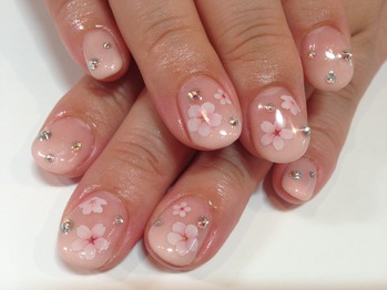 桜ネイル