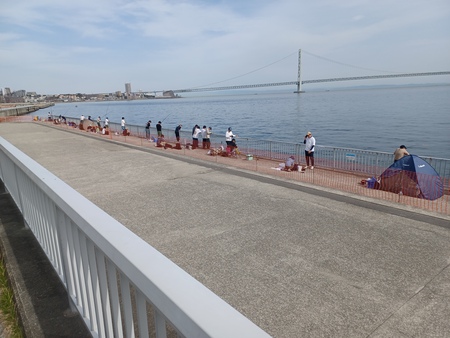 2025年5月5日 釣り場巡回(須磨漁港~明石市役所裏) 2025年5月5日 釣り場巡回(須磨漁港~明石市役所裏)