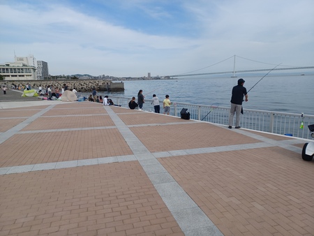 2025年5月5日 釣り場巡回(須磨漁港~明石市役所裏) 2025年5月5日 釣り場巡回(須磨漁港~明石市役所裏)