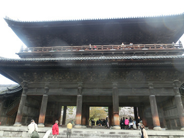 京都、南禅寺の桜