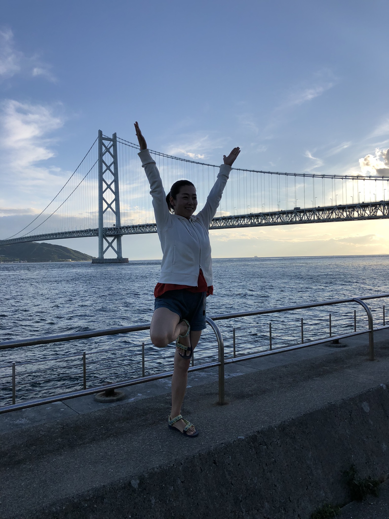 アジュール舞子にて アジュール舞子にて