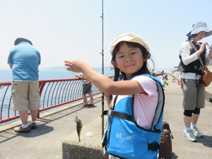 平磯　親子海釣り教室開催！
