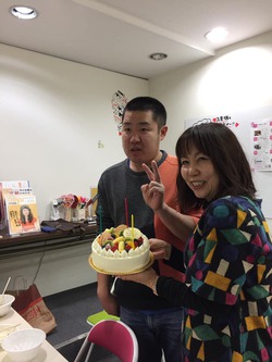 たっちゃん。32歳の誕生日パーティー♪ たっちゃん。32歳の誕生日パーティー♪