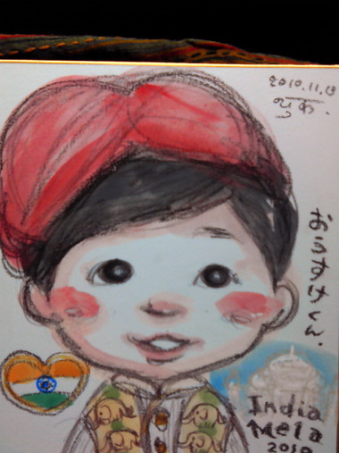 明日はインディアメラ2010です☆