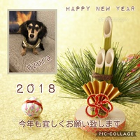 ♥️明けましておめでとうございます♥️ 2018/01/06 00:16:32