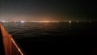 ❤芦屋浜にて夜釣り❤