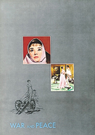「戦争と平和」73年リバイバル 松竹版パンフレット