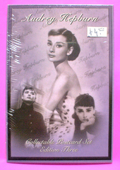 Audrey Hepburn Postcard Set 4