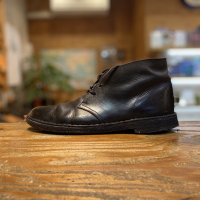 靴修理/ShoeRepairShop BECKMAN神戸-アメリカ靴を得意とするお店:CLARKS /クラークスデザートブーツ×天然クレープオールソール