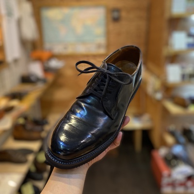 靴修理/ShoeRepairShop BECKMAN神戸-アメリカ靴を得意とするお店:ALDEN/オールデン9901×vibram#2060カスタム