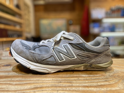 靴修理/ShoeRepairShop BECKMAN神戸-アメリカ靴を得意とするお店:New Balance/ニューバランス990×vibram ランニングソール(フェルランニング)