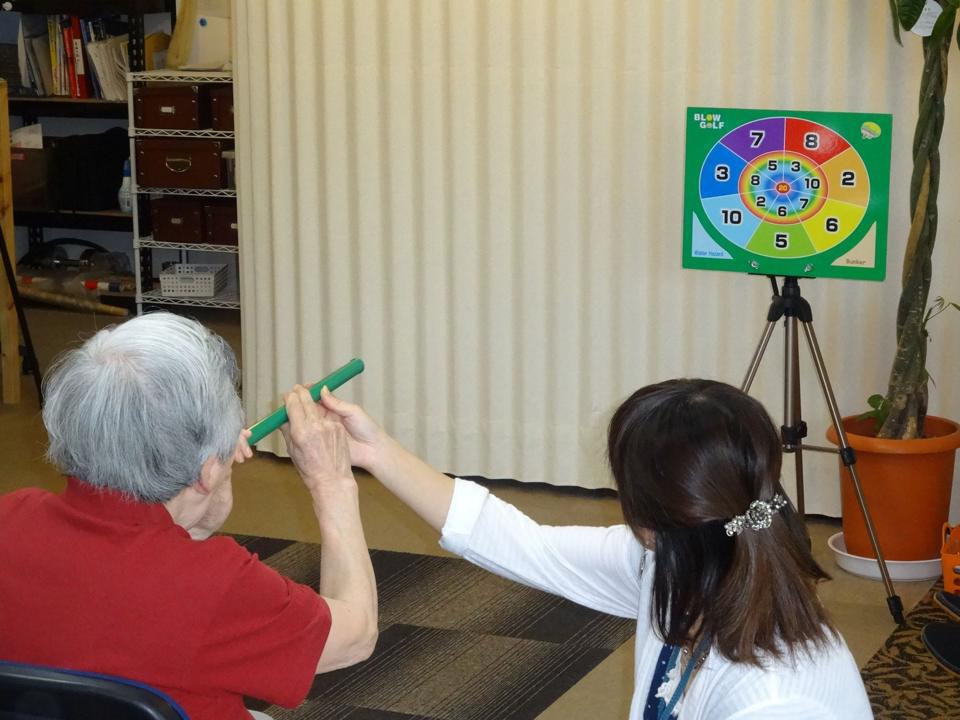 リハビリデイサービスで
