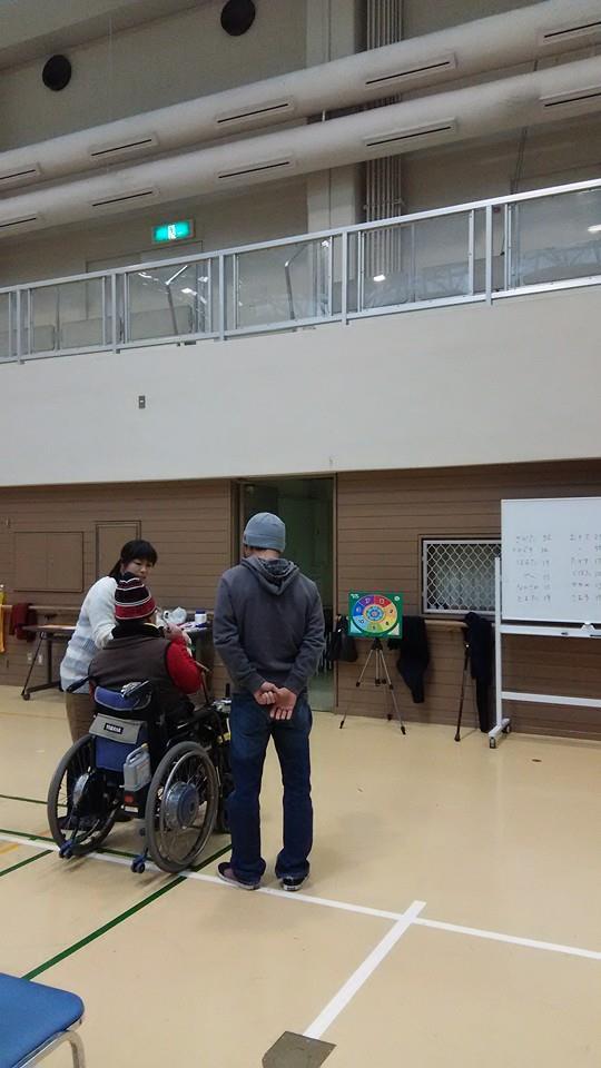 障がい者スポーツセンターで