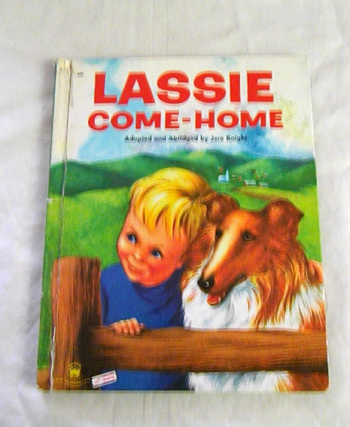 絵本 Anne Marie Drutzu : LASSIE Come-Home