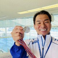 日本マスターズ水泳長距離大会　悲願の！夢の！全国大会のメダルを獲得しました