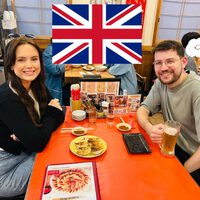 餃子で世界を笑顔にイギリスからご来店くださりました。海外からの素敵なお客様