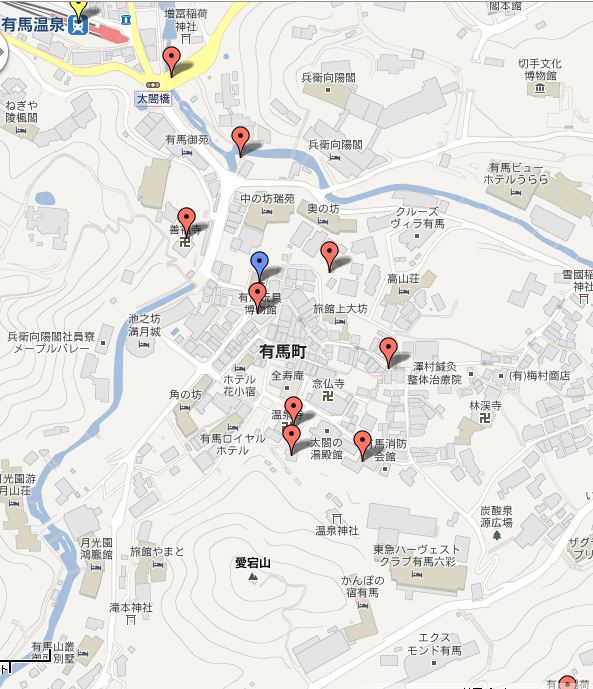 コース紹介その１！有馬温泉コース