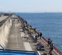 初釣りは、平磯海づり公園から