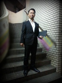 オーダースーツのお客様は西宮市の経営者さん。 2015/04/17 10:27:43