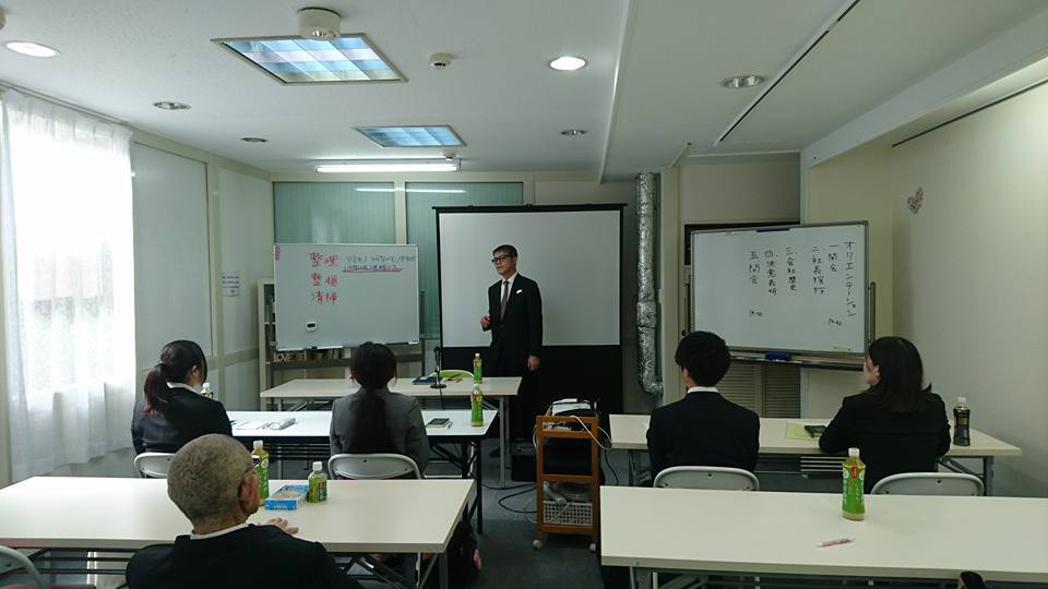 新入社員を迎えて