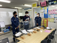 地元中学生のトライやるウィーク