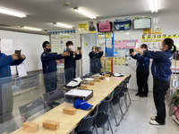 地元中学生のトライやるウィーク