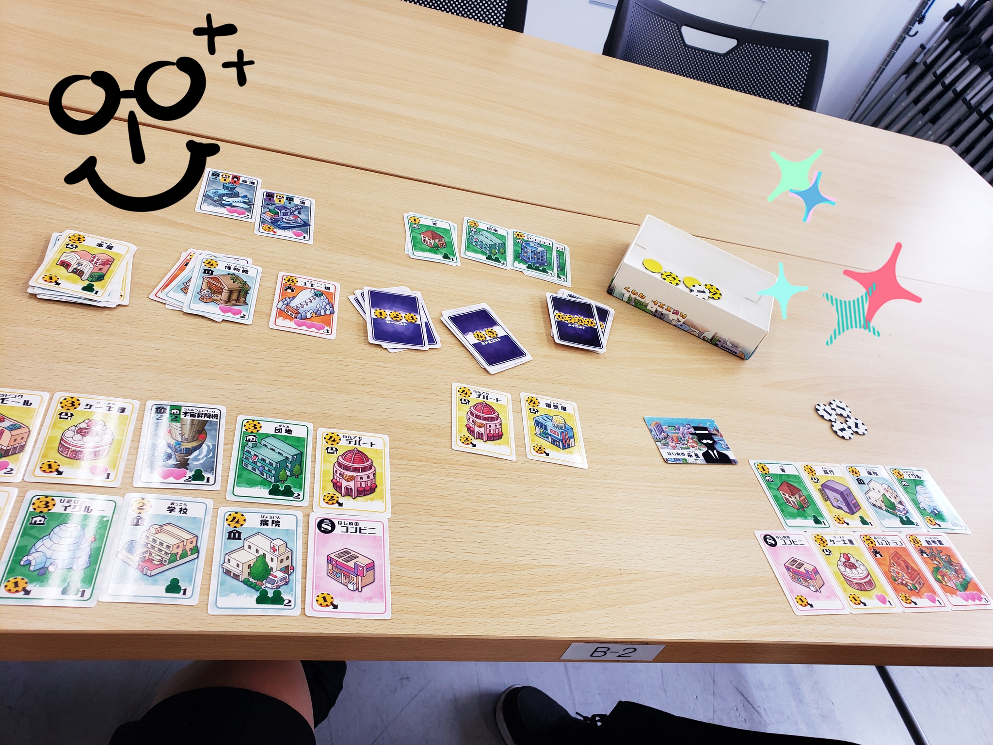 息抜きにボードゲームを