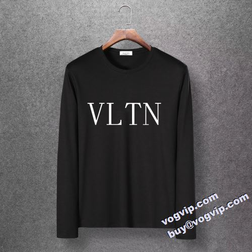 今買い◎得 ヴァレンティノ VALENTINO スーパーコピー 肌に馴染みやすい 長袖Tシャツ
