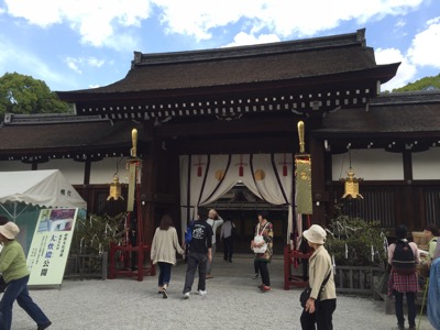 京都下鴨神社21年に一度のお白石持神事