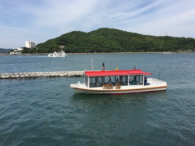 ミキモト真珠島で海女ちゃん鑑賞