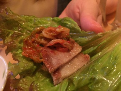 ヘルシー韓国料理コチュコチュで、サムギョプサル食べ放題！