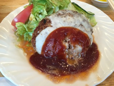 京都 とくらのジューシーすぎるチーズハンバーグ