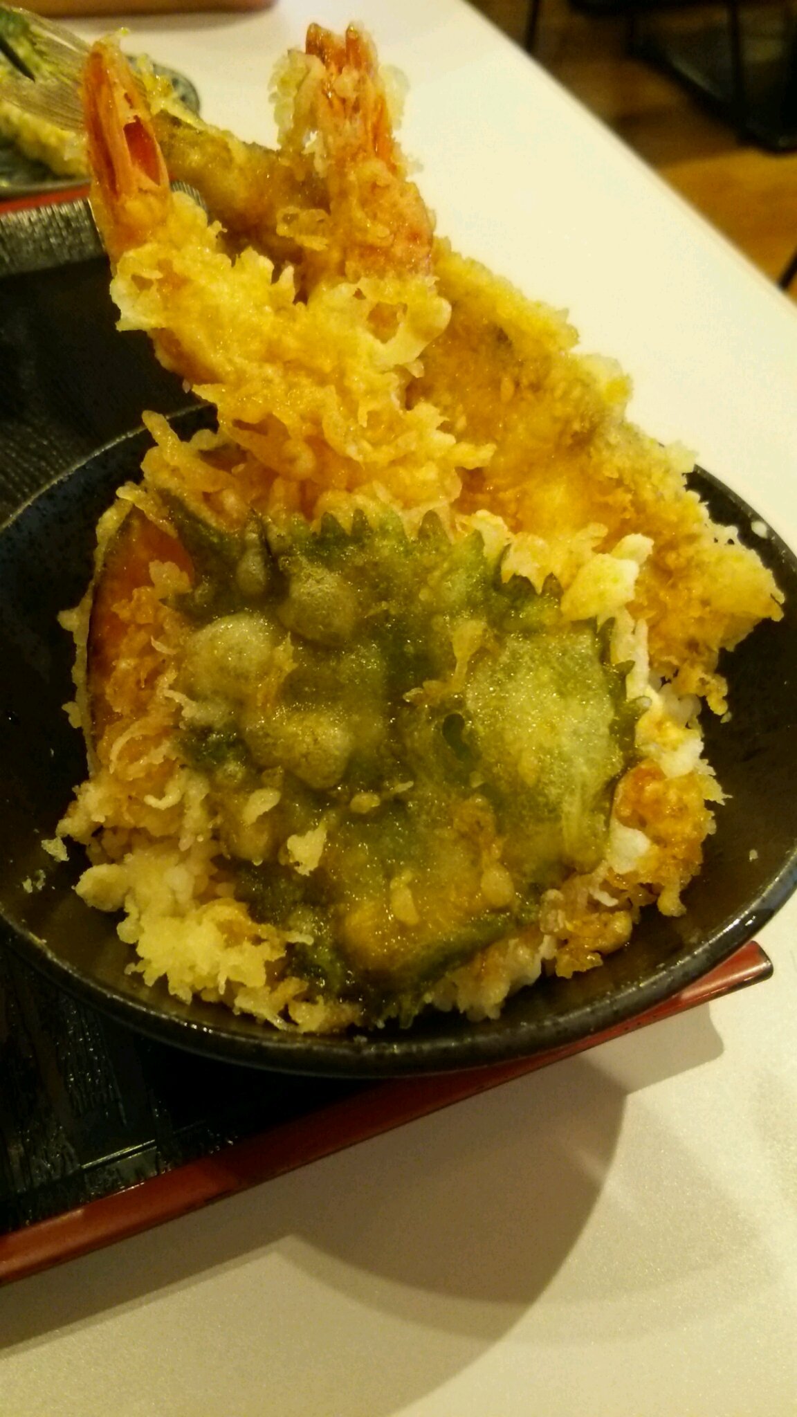 この天丼美味かった～