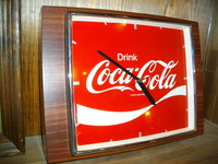 Coca-Colaのクオーツ掛時計