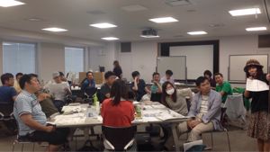 大阪同友青年会にて、MG研修