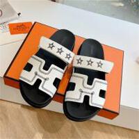 【厳選人気作♪】 HERMES サンダル テクノカーフスキン スター 星 柄 エルメス