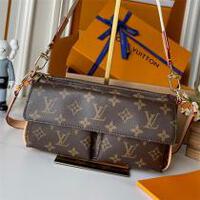 LOUIS VUITTON ハンドバッグ モノグラム ピンク レザー ゴールド金具 ルイヴィトン